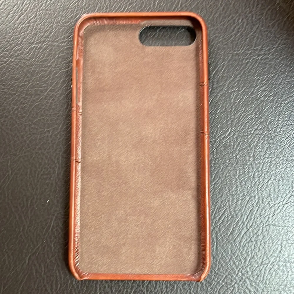 Dockem synthetic leather exec wallet case for iPhone 7plus/8plus